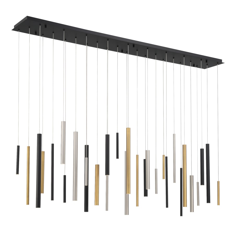 Eurofase Lighting Santana 72" Wide 3000K LED Linear Multi Pendant