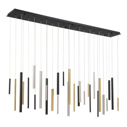 Eurofase Lighting Santana 72" Wide 3000K LED Linear Multi Pendant