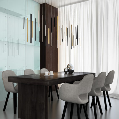 Eurofase Lighting Santana 72" Wide 3000K LED Linear Multi Pendant