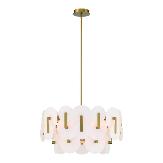 Eurofase Lighting Nuvola 24" Wide LED Abstract Drum Chandelier