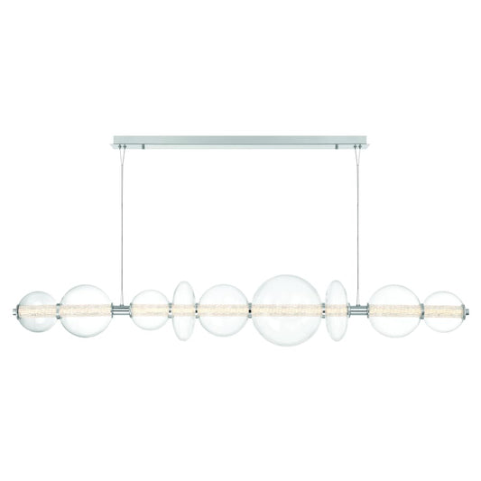 Eurofase Lighting Atomo 74" Wide LED Linear Chandelier