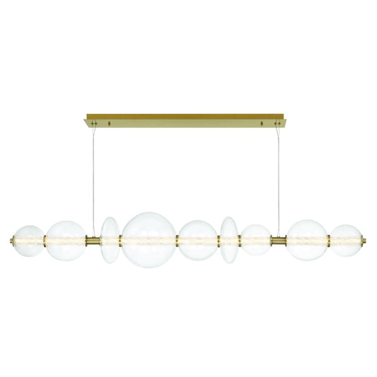 Eurofase Lighting Atomo 74" Wide LED Linear Chandelier