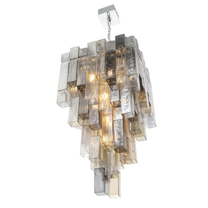 Eurofase Lighting Altesa 20 Light 22" Wide Waterfall Chandelier