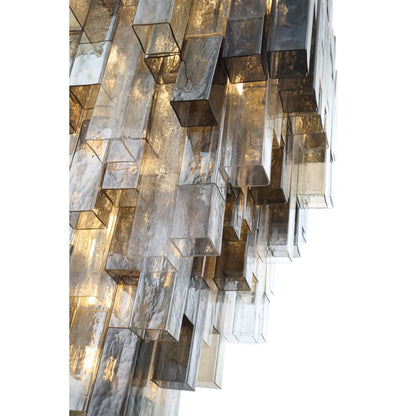 Eurofase Lighting Altesa 46 Light 34" Wide Waterfall Chandelier