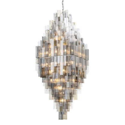 Eurofase Lighting Altesa 68 Light 34" Wide Waterfall Chandelier