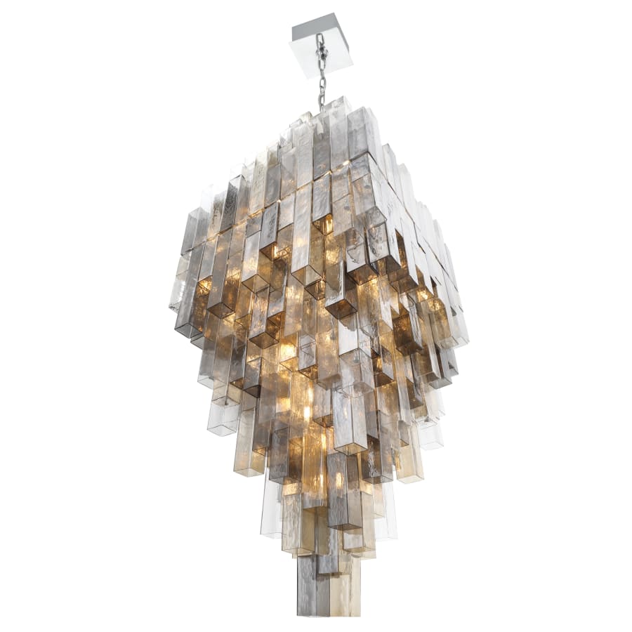 Eurofase Lighting Altesa 68 Light 34" Wide Waterfall Chandelier