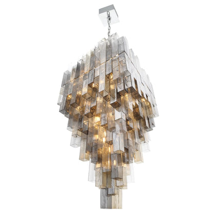 Eurofase Lighting Altesa 68 Light 34" Wide Waterfall Chandelier