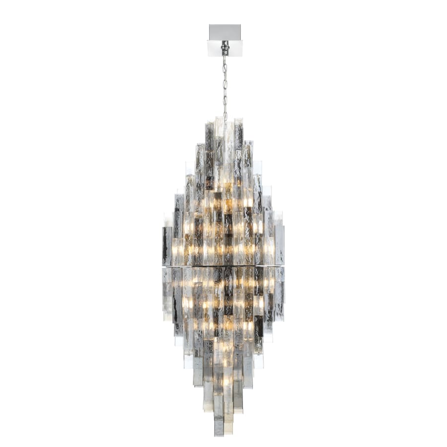 Eurofase Lighting Altesa 68 Light 34" Wide Waterfall Chandelier