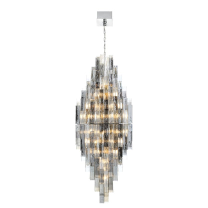 Eurofase Lighting Altesa 68 Light 34" Wide Waterfall Chandelier