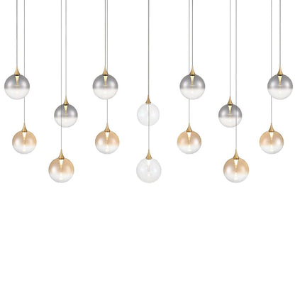 Eurofase Lighting Iissa 72" Wide Linear Chandelier