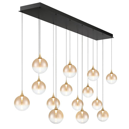 Eurofase Lighting Iissa 72" Wide Linear Chandelier