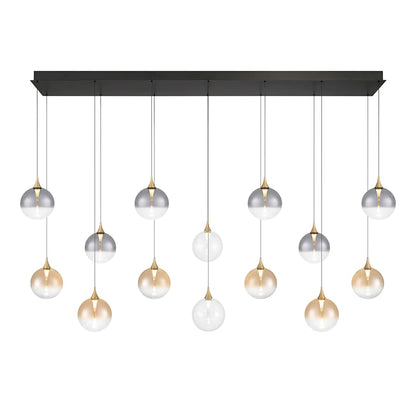 Eurofase Lighting Iissa 72" Wide Linear Chandelier