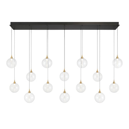 Eurofase Lighting Iissa 72" Wide Linear Chandelier