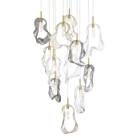 Eurofase Lighting Norah 24" Wide Crystal Chandelier