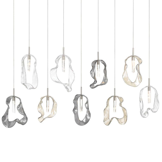 Eurofase Lighting Norah 51" Wide Crystal Linear Chandelier