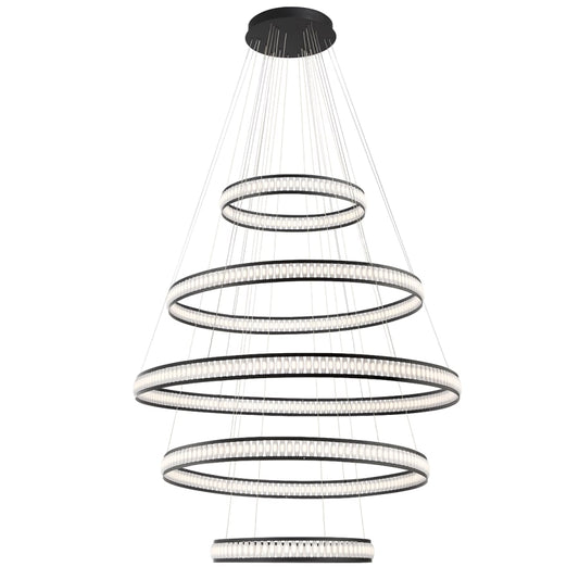 Eurofase Lighting Forester 60" 5 Tier Round Chandelier