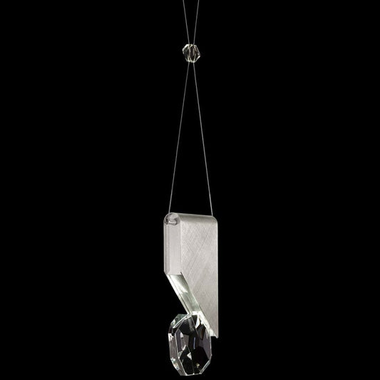 Fine Art Handcrafted Lighting ARIA 2 Light 8" Wide LED Crystal Mini Pendant