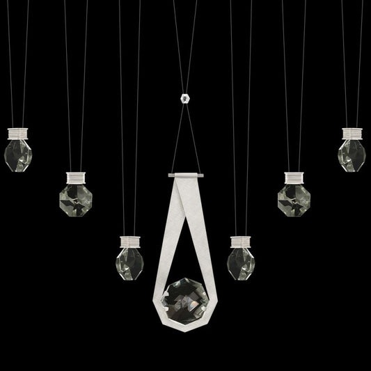 Fine Art Handcrafted Lighting ARIA 14 Light 60" Wide LED Crystal Pendant