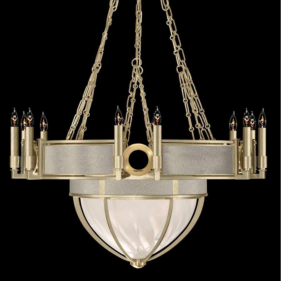Fine Art Handcrafted Lighting Mirage 15 Light 36" Wide Taper Candle Style Chandelier