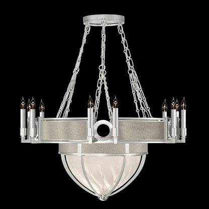 Fine Art Handcrafted Lighting Mirage 15 Light 36" Wide Taper Candle Style Chandelier