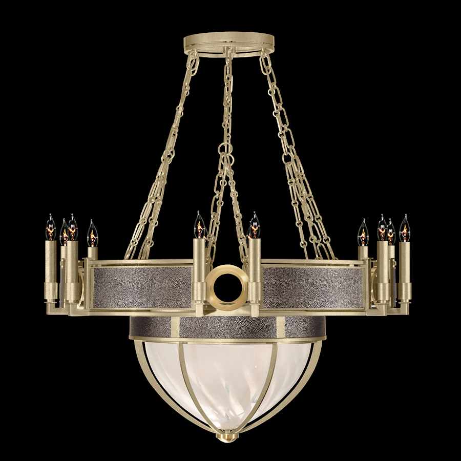 Fine Art Handcrafted Lighting Mirage 15 Light 36" Wide Taper Candle Style Chandelier