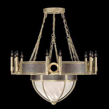 Fine Art Handcrafted Lighting Mirage 15 Light 36" Wide Taper Candle Style Chandelier