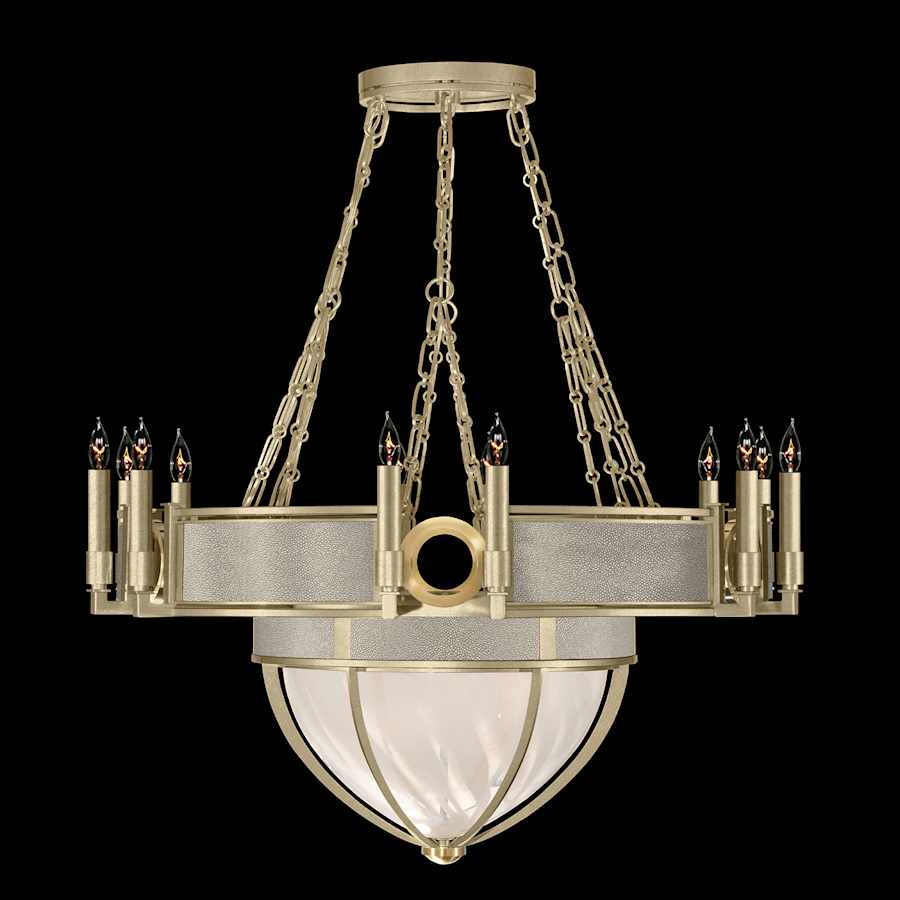 Fine Art Handcrafted Lighting Mirage 15 Light 36" Wide Taper Candle Style Chandelier