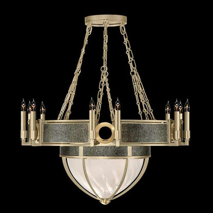 Fine Art Handcrafted Lighting Mirage 15 Light 36" Wide Taper Candle Style Chandelier