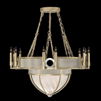 Fine Art Handcrafted Lighting Mirage 15 Light 36" Wide Taper Candle Style Chandelier