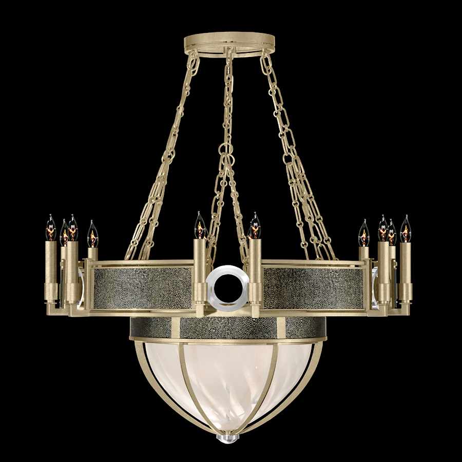 Fine Art Handcrafted Lighting Mirage 15 Light 36" Wide Taper Candle Style Chandelier