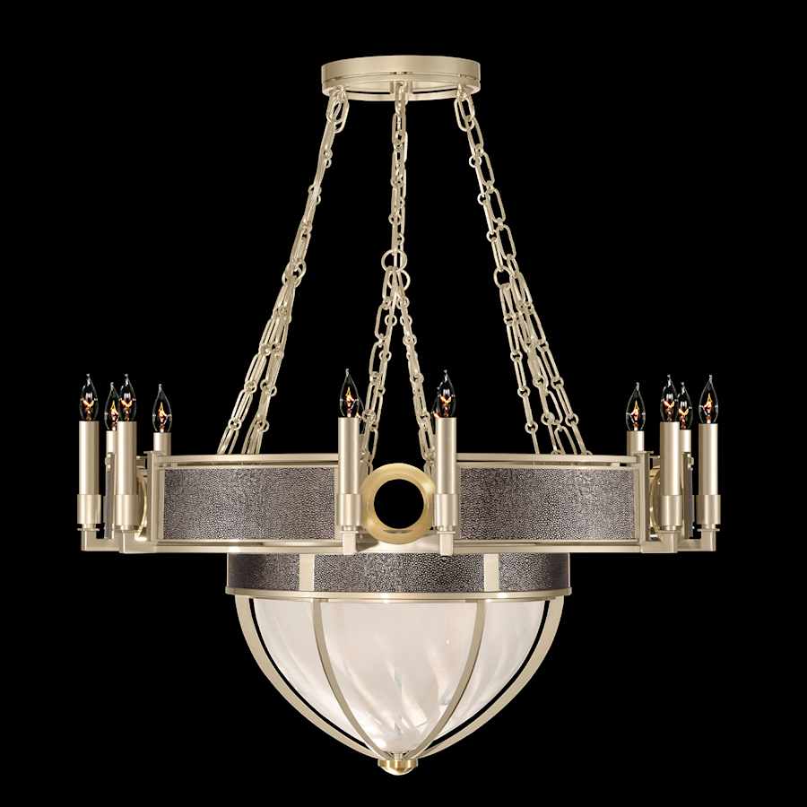 Fine Art Handcrafted Lighting Mirage 15 Light 36" Wide Taper Candle Style Chandelier