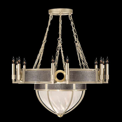 Fine Art Handcrafted Lighting Mirage 15 Light 36" Wide Taper Candle Style Chandelier