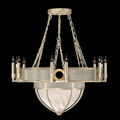 Fine Art Handcrafted Lighting Mirage 15 Light 36" Wide Taper Candle Style Chandelier