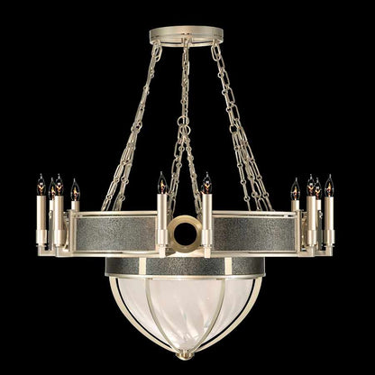 Fine Art Handcrafted Lighting Mirage 15 Light 36" Wide Taper Candle Style Chandelier