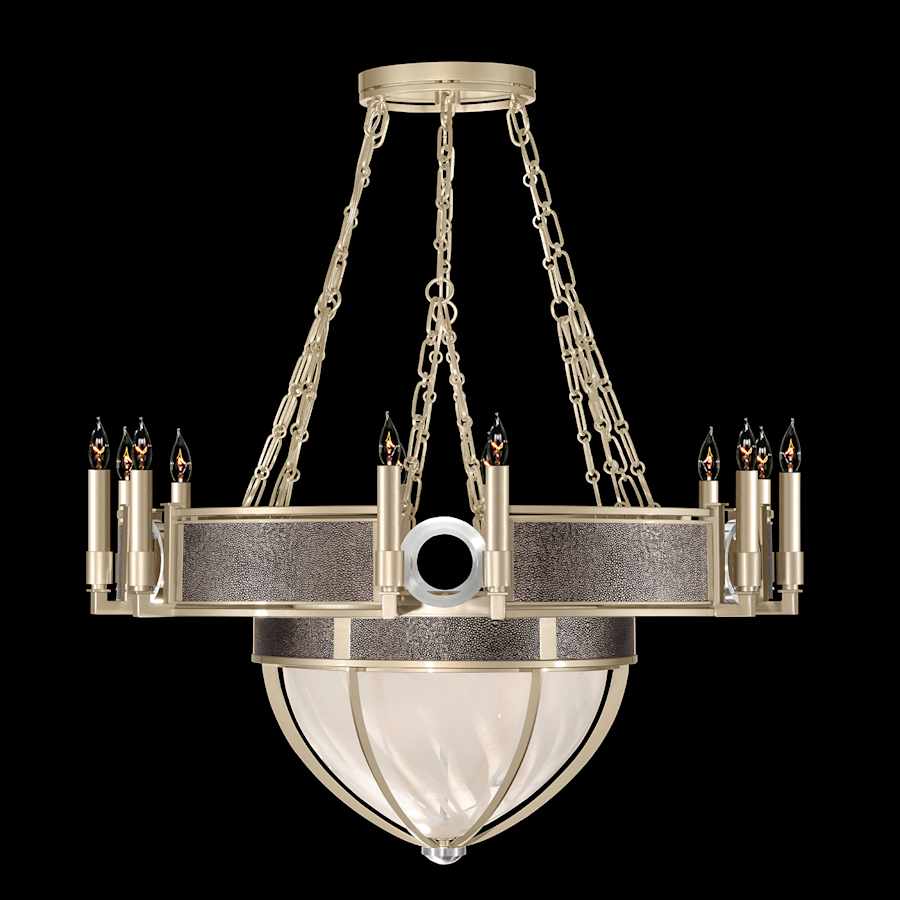 Fine Art Handcrafted Lighting Mirage 15 Light 36" Wide Taper Candle Style Chandelier