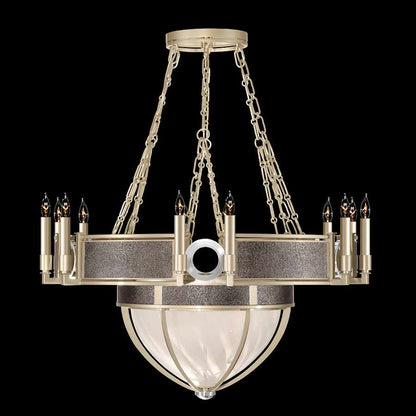 Fine Art Handcrafted Lighting Mirage 15 Light 36" Wide Taper Candle Style Chandelier
