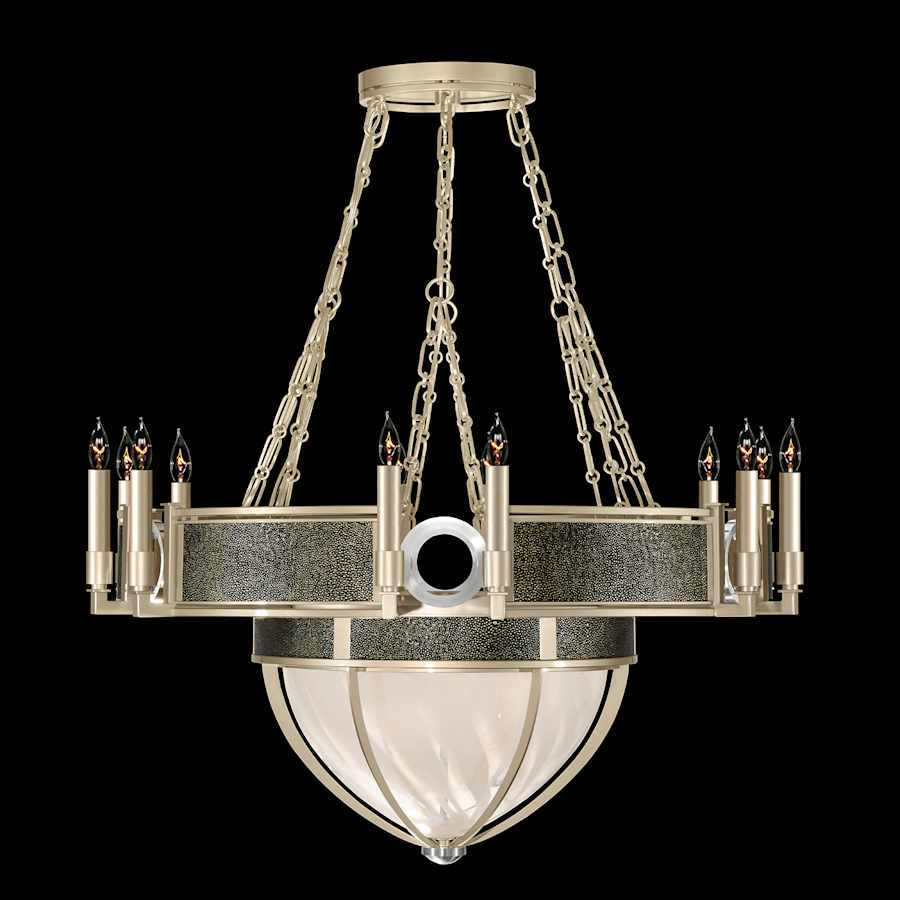 Fine Art Handcrafted Lighting Mirage 15 Light 36" Wide Taper Candle Style Chandelier