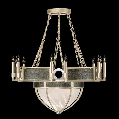 Fine Art Handcrafted Lighting Mirage 15 Light 36" Wide Taper Candle Style Chandelier