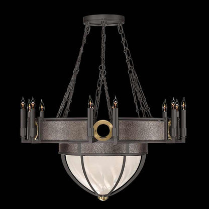Fine Art Handcrafted Lighting Mirage 15 Light 36" Wide Taper Candle Style Chandelier