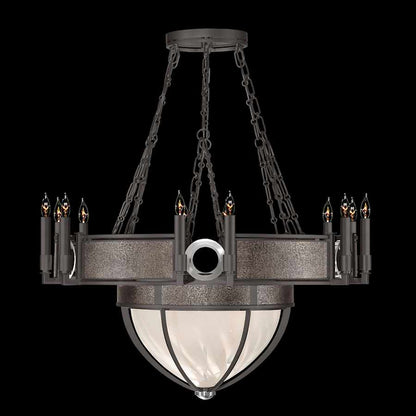 Fine Art Handcrafted Lighting Mirage 15 Light 36" Wide Taper Candle Style Chandelier