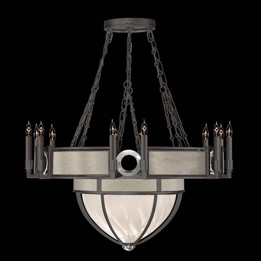 Fine Art Handcrafted Lighting Mirage 15 Light 36" Wide Taper Candle Style Chandelier