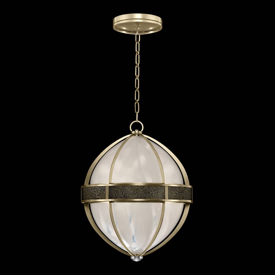 Fine Art Handcrafted Lighting Mirage 3 Light 19" Wide Pendant