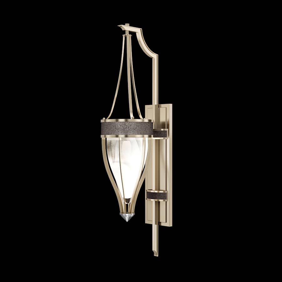 Fine Art Handcrafted Lighting Mirage 33" Tall LED Wall Sconce