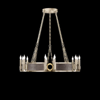 Fine Art Handcrafted Lighting Mirage 12 Light 36" Wide Taper Candle Style Chandelier