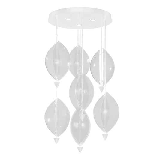 Fine Art Handcrafted Lighting Embark 3 Light 40" Wide LED Multi Light Pendant