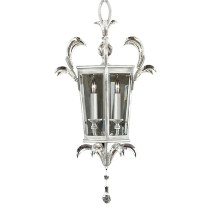 Fine Art Handcrafted Lighting Beveled Arcs 3 Light 22" Wide Crystal Pendant