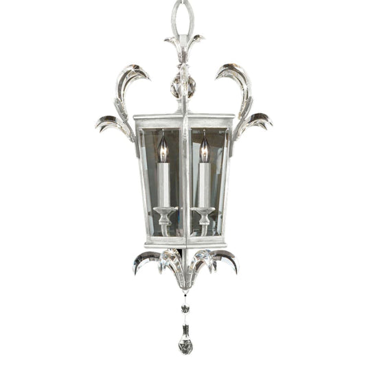 Fine Art Handcrafted Lighting Beveled Arcs 3 Light 22" Wide Crystal Pendant