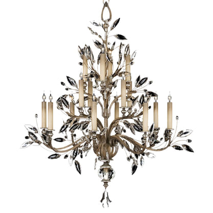 Fine Art Handcrafted Lighting Crystal Laurel 16 Light 45" Wide Crystal Chandelier