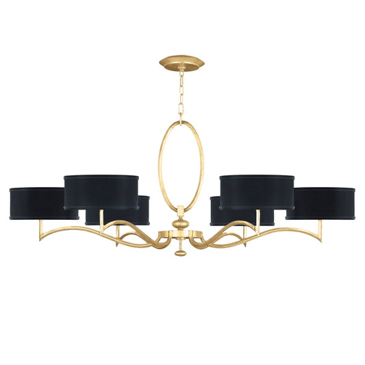 Fine Art Handcrafted Lighting Allegretto 6 Light 51" Wide Chandelier