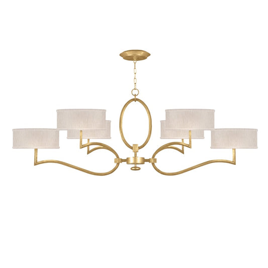 Fine Art Handcrafted Lighting Allegretto 6 Light 63" Wide Chandelier